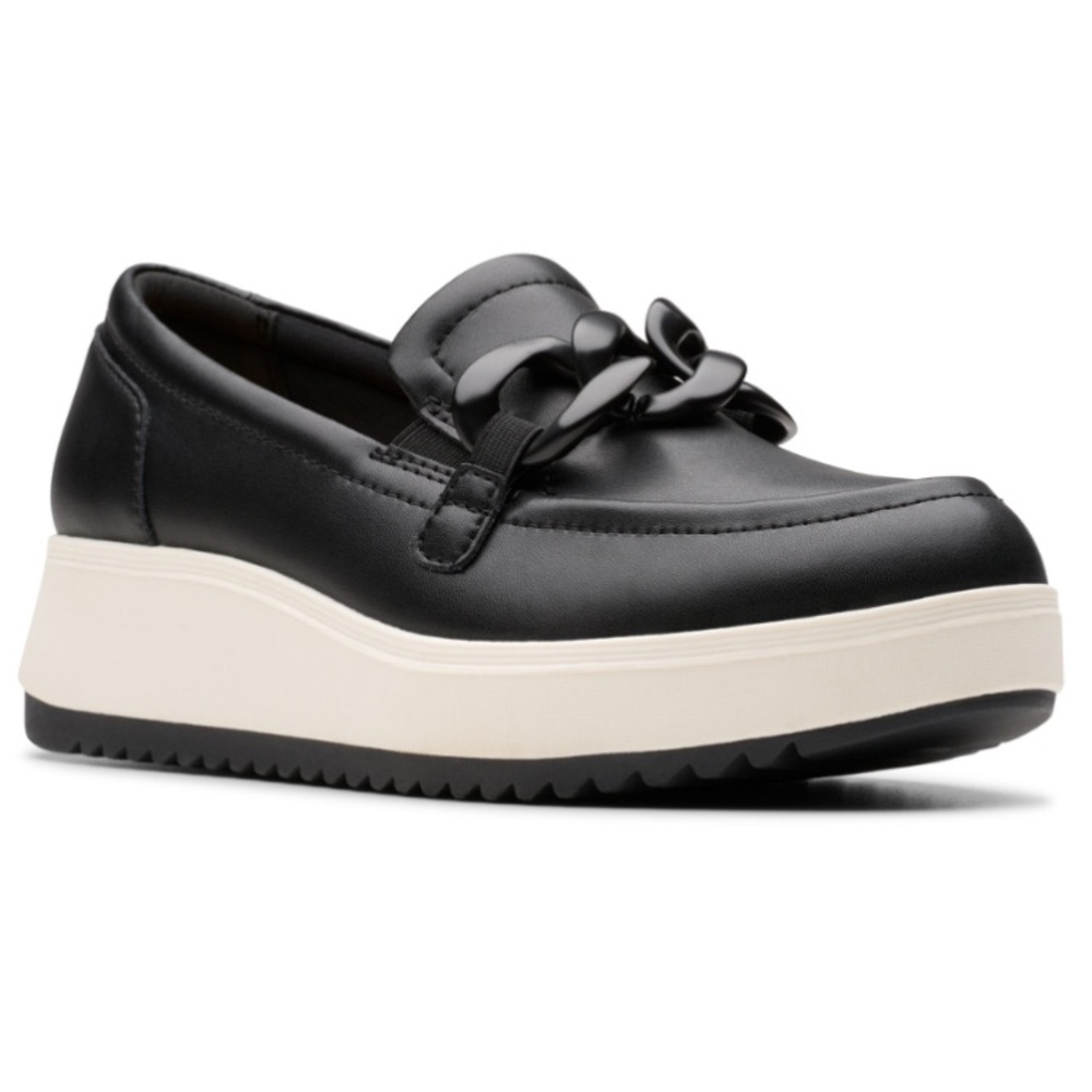 NIB Clark’s Zylah May Leather Loafers Sz.40/9